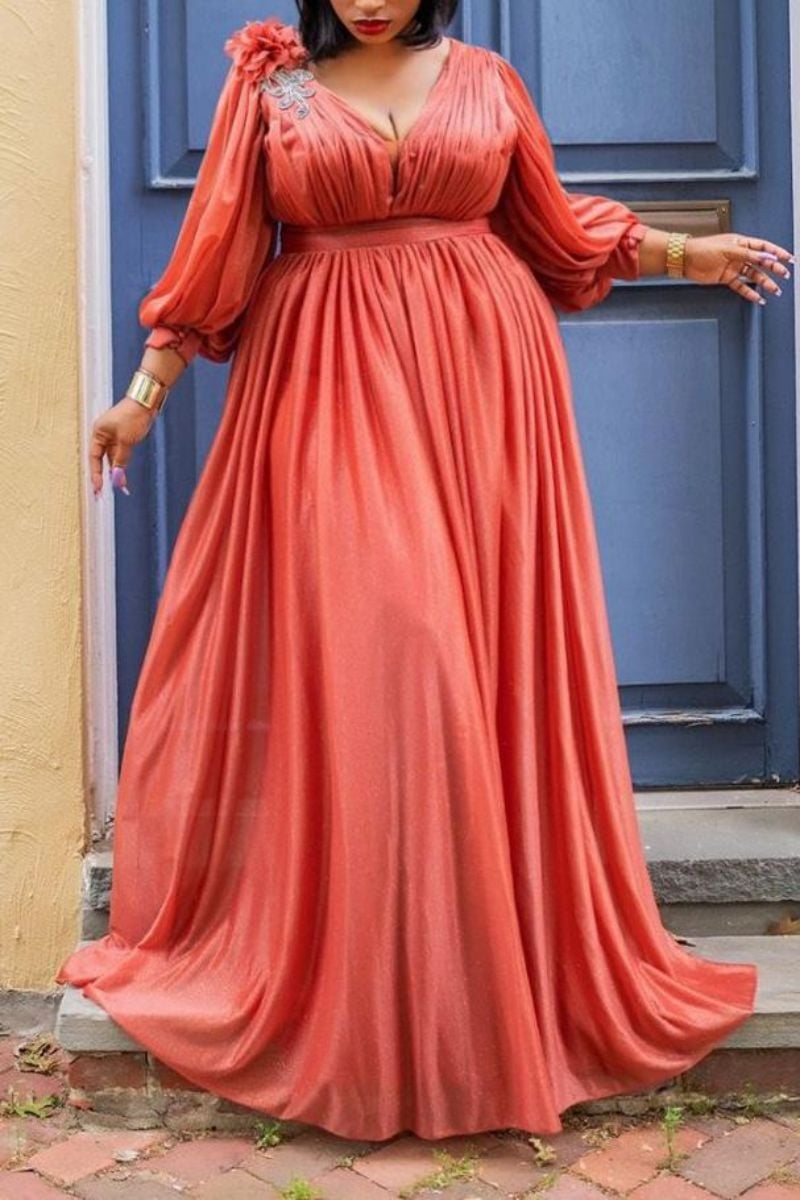 Commuter Plus Size Women's Dress - European & American Style - Opal