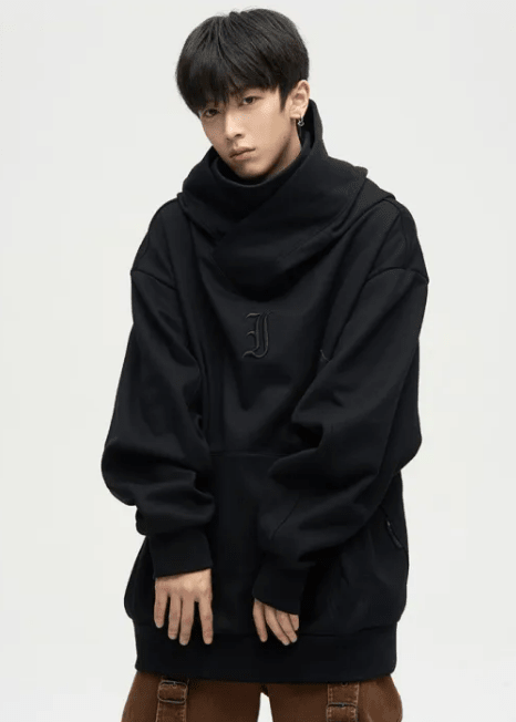 High Street Heavy Fleece - lined Thickened Hooded Sweatshirt - Mağazam