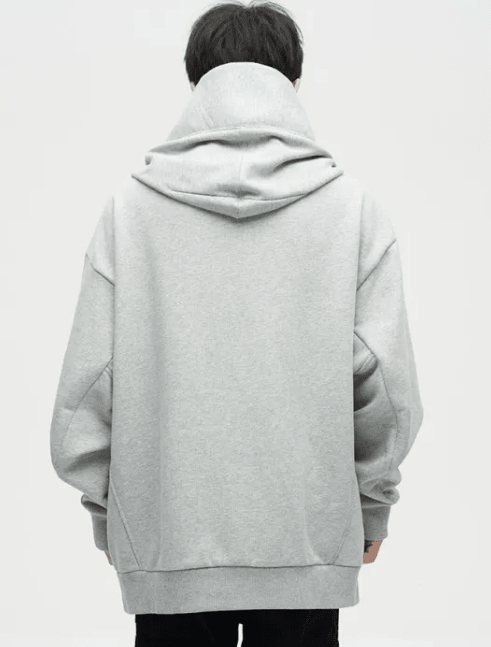 High Street Heavy Fleece - lined Thickened Hooded Sweatshirt - Mağazam