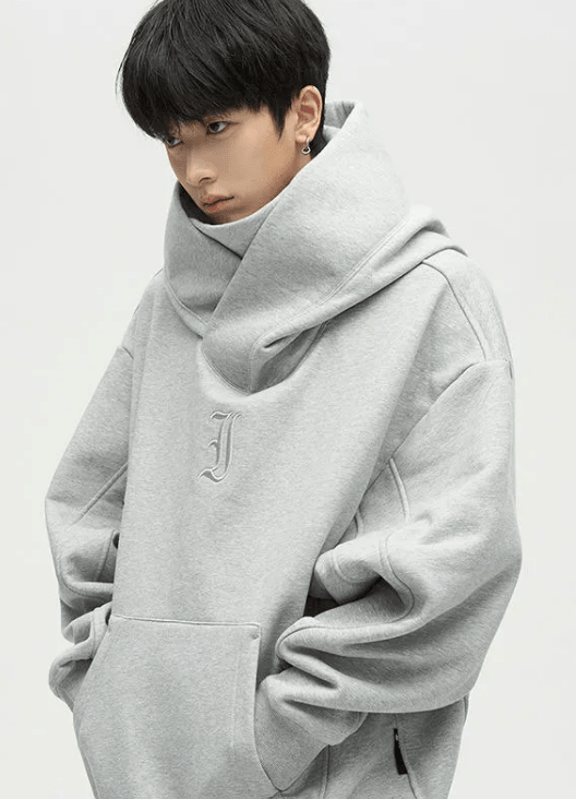 High Street Heavy Fleece - lined Thickened Hooded Sweatshirt - Mağazam