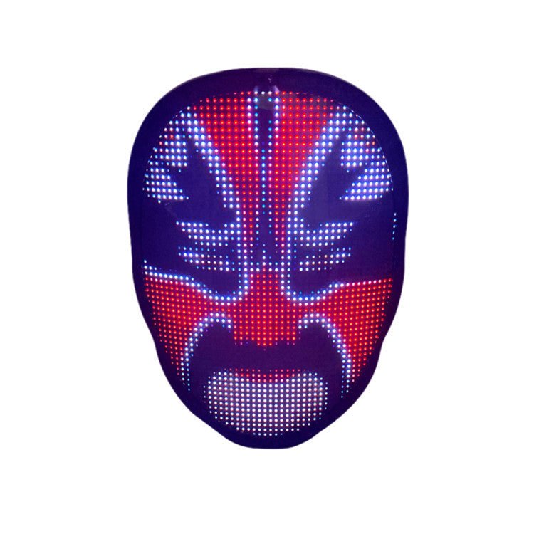 LED Face - Changing Glow Mask - Mağazam