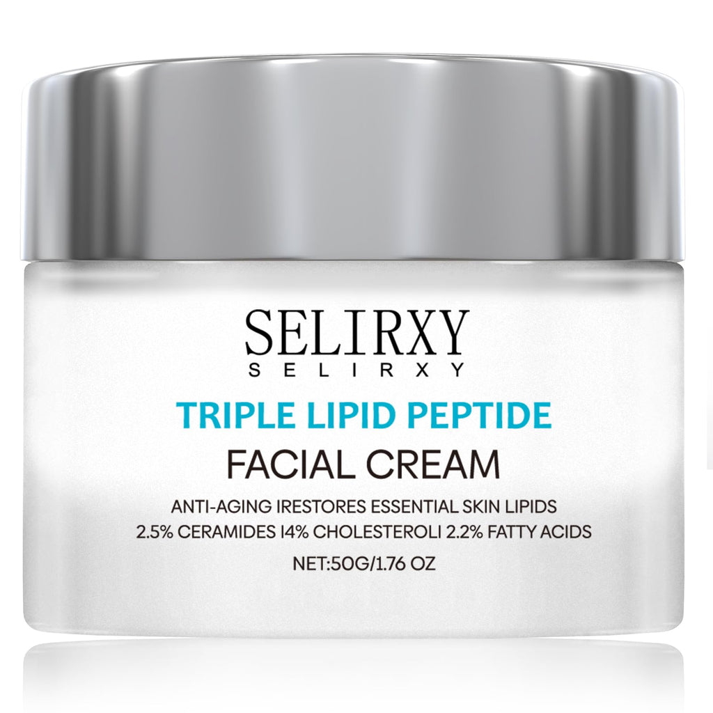 Nodfens Triple Lipid - Peptide Cream Restore & Fix Mature Skin Advanced Face Cream for Radiant Smooth Skin Recovery Cream Face Moisturizer Facial Cream - Opal