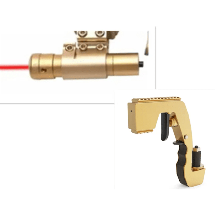 Premium Alloy Adjustable Champagne Gun – Bar Party Prop & Holder - Mağazam