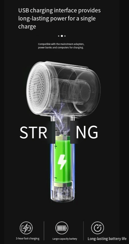 Rechargeable Fabric & Lint Shaver (Copy) - Mağazam